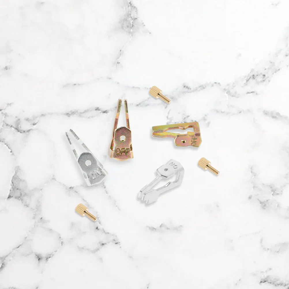 

4Sets Timer Switch Trippers Sturdy Iron Heavy Duty Replacement Pool Time Switch Accessories Small Parts Pool Timer Trippers