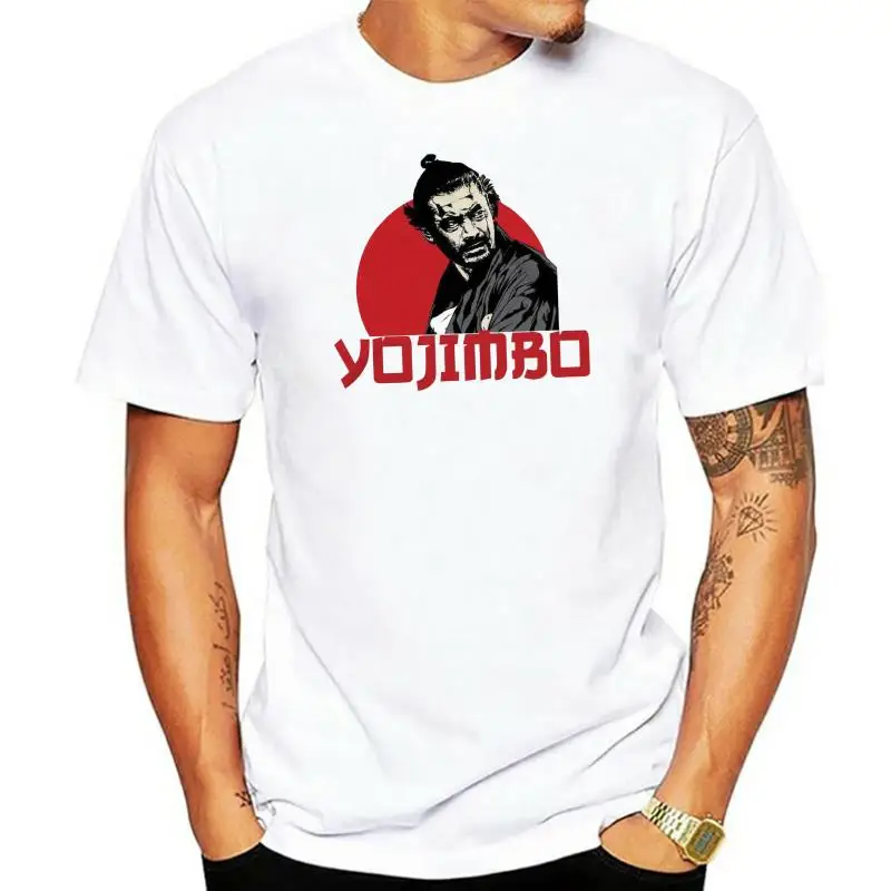 Yojimbo T-Shirt Akira Kurosawa, Toshiro Mifune, Eijiro Tono, Movie, Film, Cinema cotton Men Classical 2022 Hip Hop Street Wear