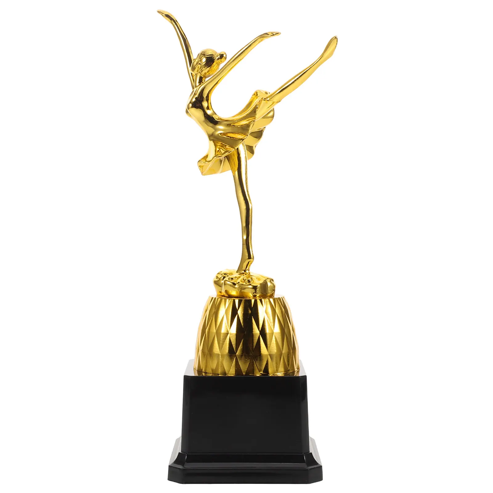 

Ballet Dance Trophy Cup Gold Award Prize Souvenir for Schools Dance Competitions Events Teams Dancers Award Trophies