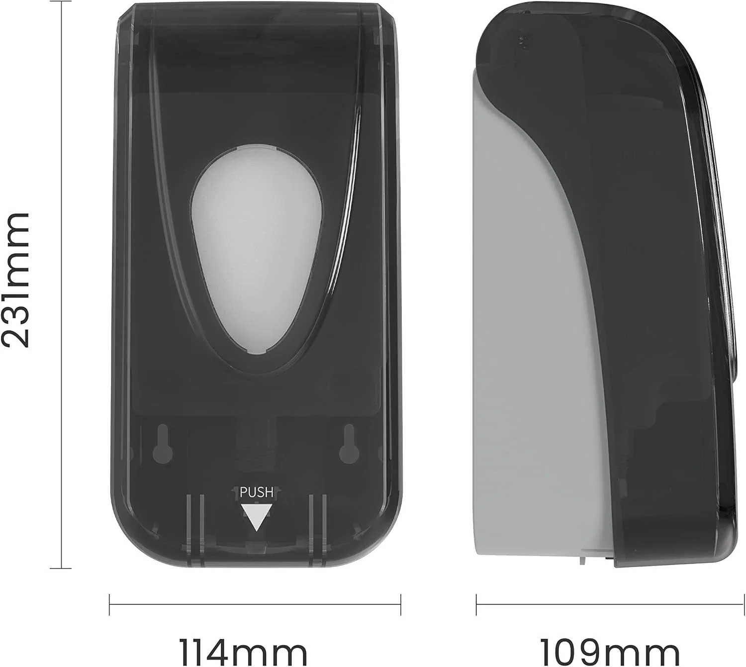 디펜서 비누 및 손 소독제, 비누 로션 젤, 벽걸이, 1000ml, 33oz