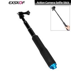 For GoPro Selfie Stick Monopod Aluminum Alloy Selfie Stick Adjustable For GoPro Hero 13 12 11 10 9 Insta360 X4 X3 DJI Action 4 3