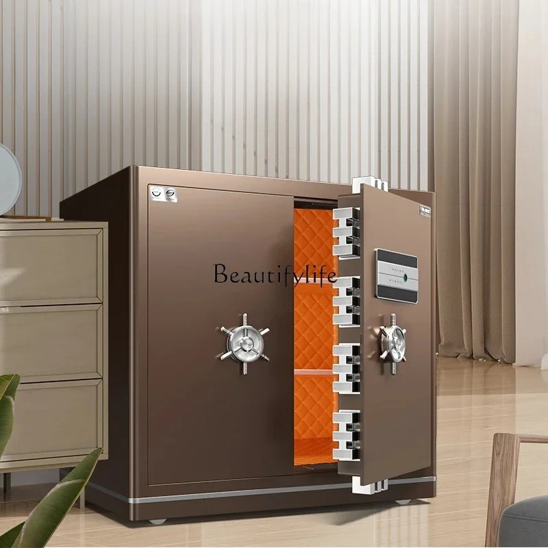 

66.Safe Large Capacity Office Jewelry Store Calligraphy and Painting Double Door Fingerprint Password WiFi Safe