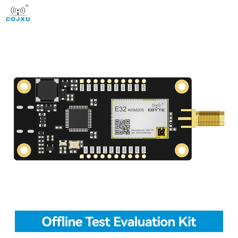 

LoRa Offline Test Development Kit 433MHZ COJXU E32-400MBL-SC Long Range with E32-400M20S OLED Screen RF Transceiver Test Board