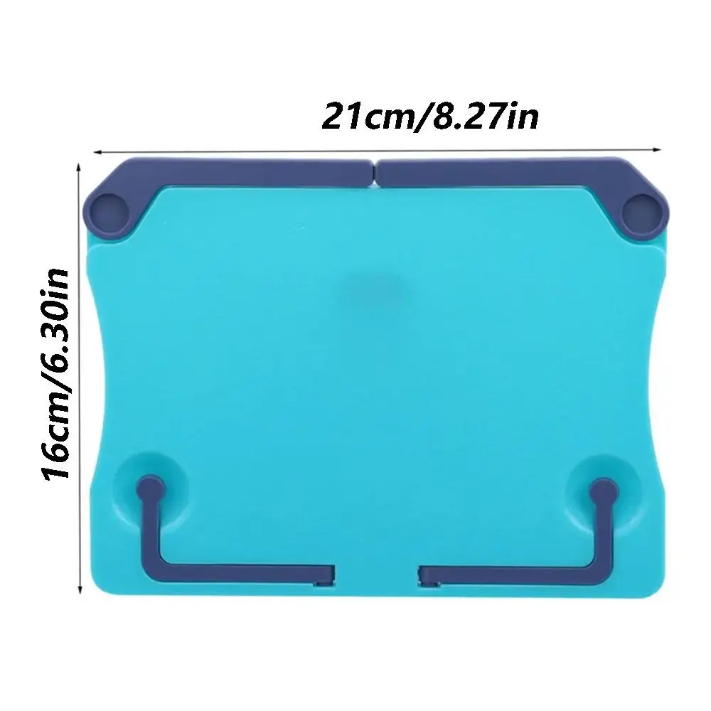 Adjustable Book Holder Portable Sturdy Music Score Recipe Bookend Practical Folding Reading Books Rack School Office