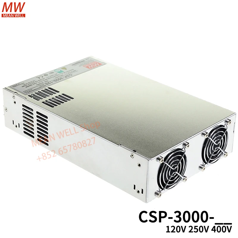 Original MEAN WELL Switching power supply CSP-3000-120/250/400V 3000W High voltage output High power supply RSP