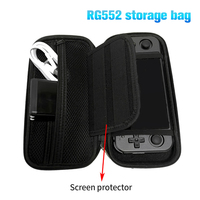 Protective Storage Bag for ANBERNIC RG552 Handheld Game Player Video Game Console Shell Dustproof Organizer Case Accessories