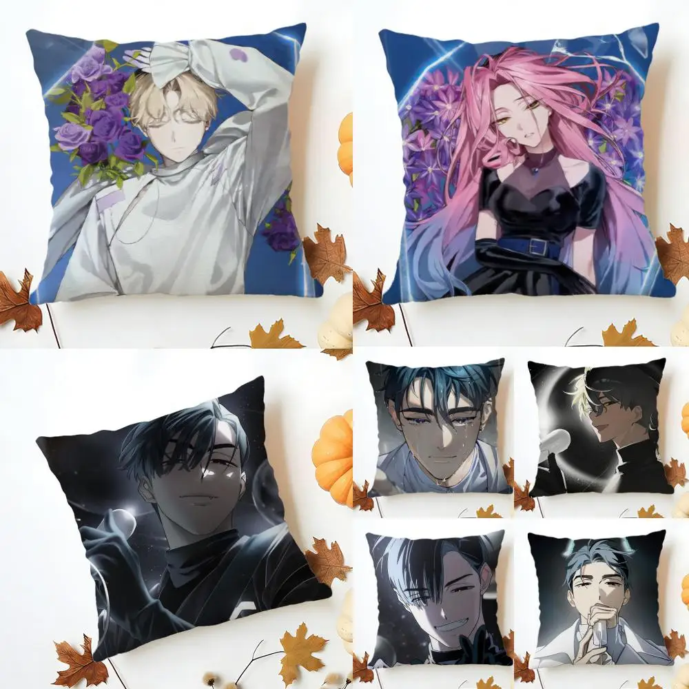 A-Alien S-Stage Ivan Cushion Cover Washable Linen Pillowcase Soft  for Sofa Bed Cozy Home Room Decor