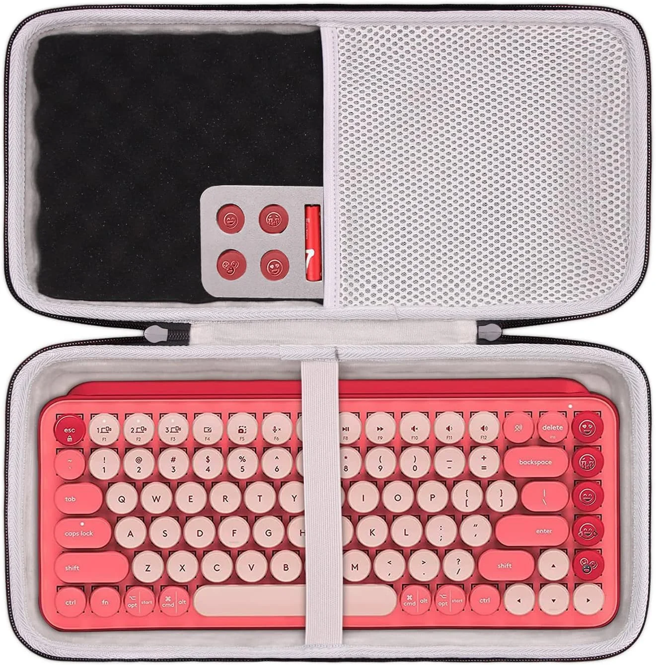 

Чехол LTGEM, совместимый с комплектом Logitech POP ICON Combo, Bluetooth-клавиатурой и мышью, сумка для хранения и переноски для офиса и путешествий