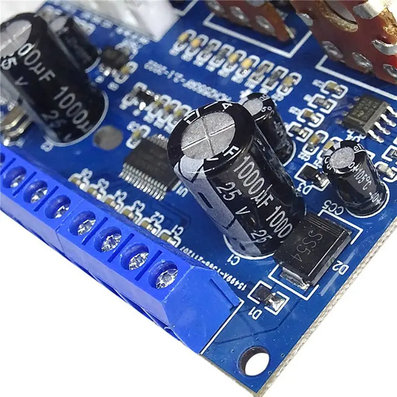 3CGRO-5X 2.1 Channel Digital Power Amplifier Board 2X25W+50W Bluetooth 5.0 Subwoofer Class D Audio Amplifier Board DC 12-20V