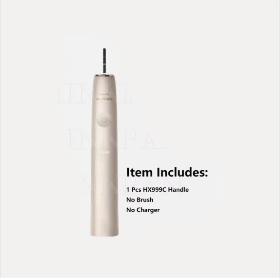 Philips Sonicare Prestige 9900 Sonic Electric Toothbrush Handle HX999C Champagne