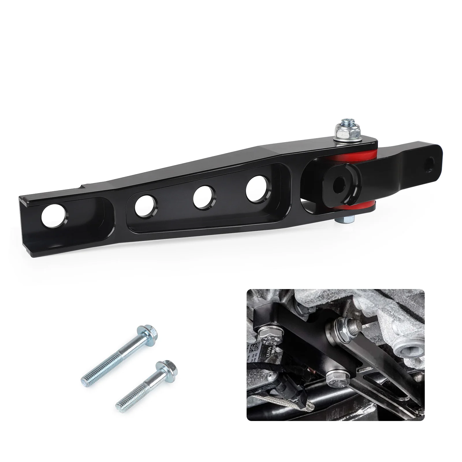 

OEM 5Q0198037 Spherical Pendulum Mount+Billet For MQB Dogbone Mount Insert For 15+AUDI 8V/8S A3 TT VW Mk7 Golf GTi Skoda Seat