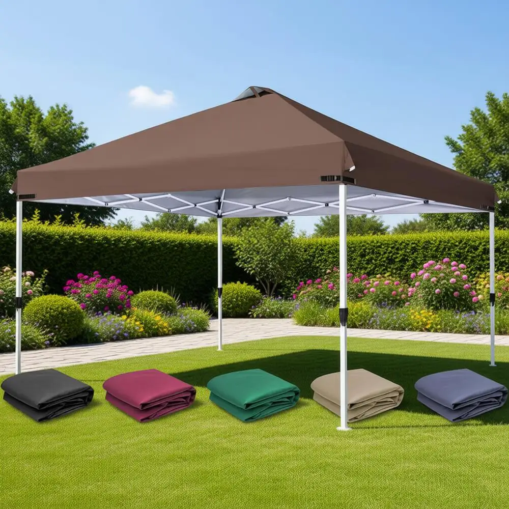 

Brown Air Ventilated Replacement Top with Buckle, 12x12 Size Cover