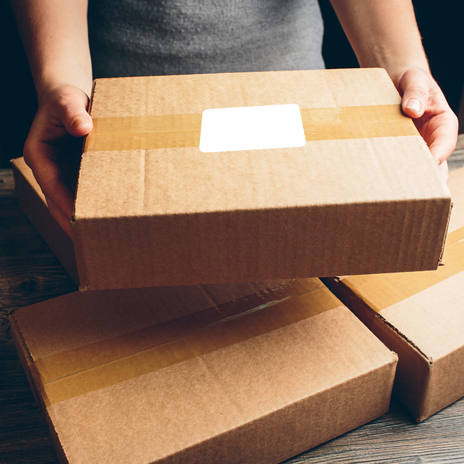 Étiquettes en papier thermique auto-adhésives imperméables, autocollant de nom polyvalent pour bouteille, étiquette de prix de plante, rouleau d'étiquettes autocollantes