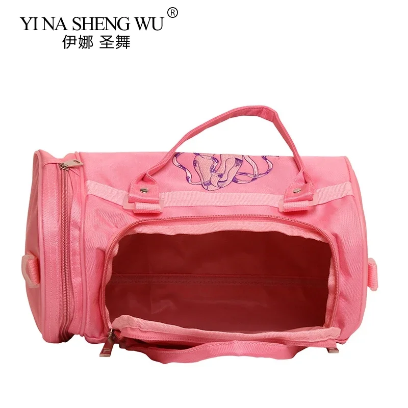 Sacs de danse de Ballet rose enfants filles Ballet sport danse sacs à dos sac à dos brodé sacs de sport épaule sac à main couleur rose