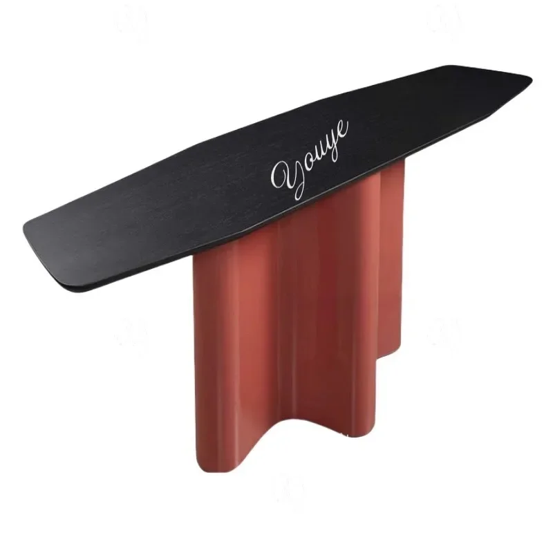 

N63 Modern light luxury paint Entrance table Model room Villa hotel Entrance entrance table Sales office Decorative end view tab