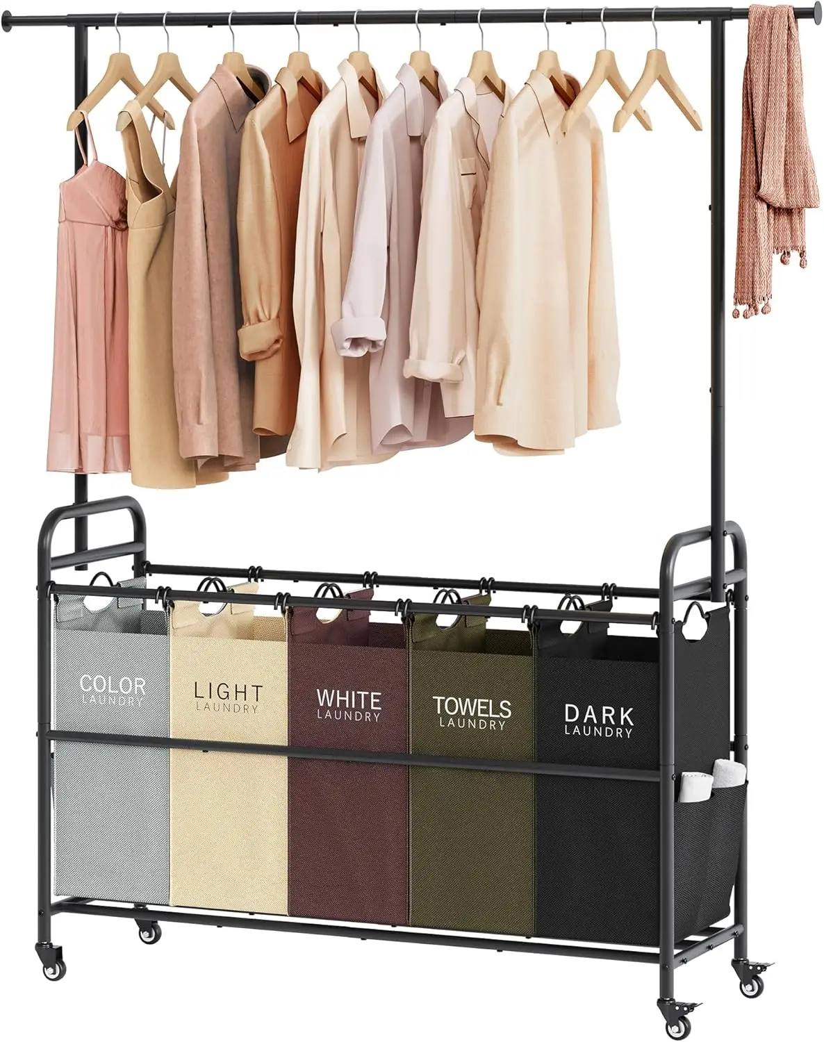 Laundry Sorter Cart…