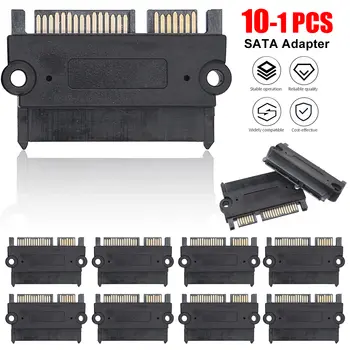 1-10PCS SATA na SATA adaptér s přímou hlavicí SATA samec-samice napájecí datový převodník 22pin 7+15 samec-samice napájecí datový adaptér 8 nejlepší prodej adaptér ATA na SATA - №6