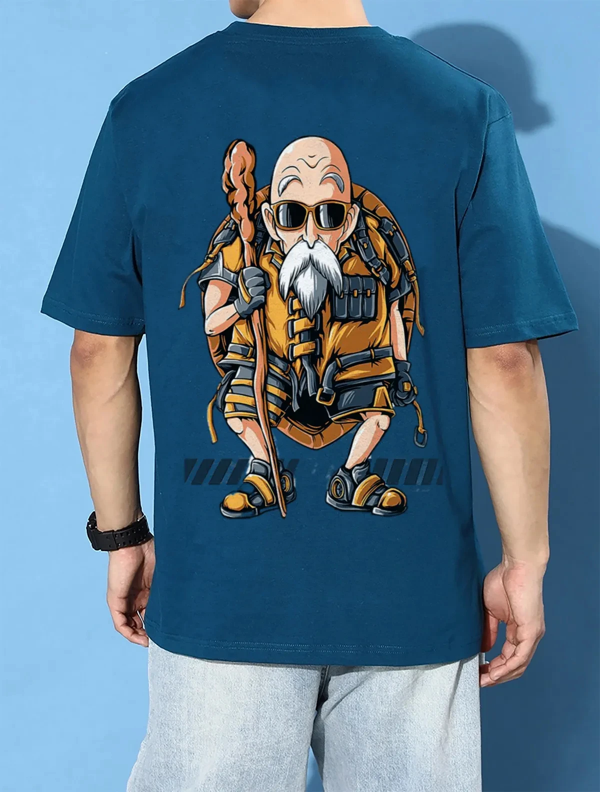 

Летняя коллекция 2026: Винтажная хлопковая футболка оверсайз «Драгон Болл» с принтом персонажей, повседневная, для мужчин и женщин