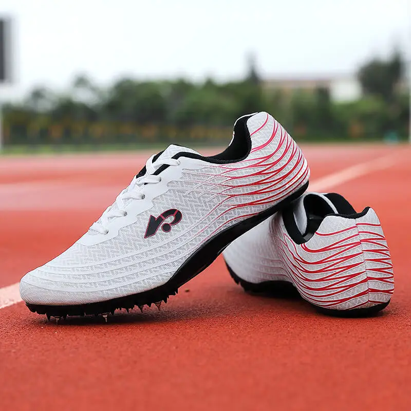 

Outdoor Track Field Shoes Men Training Spiked Spike Sneakers Lightweight Unisex Sport Non-Slip Women Match Athletic Shoes