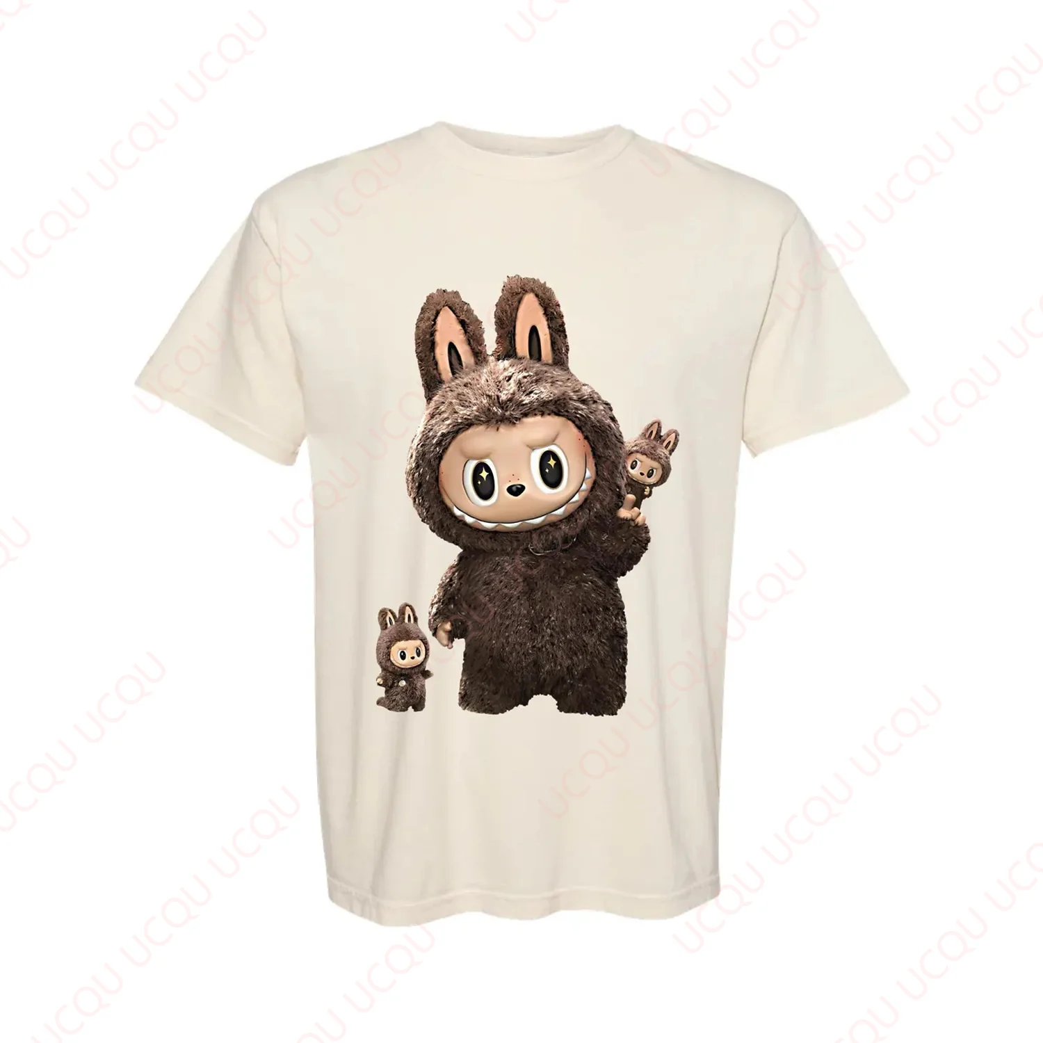 

Labubu Monster Pop Mart T-shirt unisex Summer Tops Casual Ventilate Oversized Loose Tee Hot Sale Faddish Comfortable T-shirts