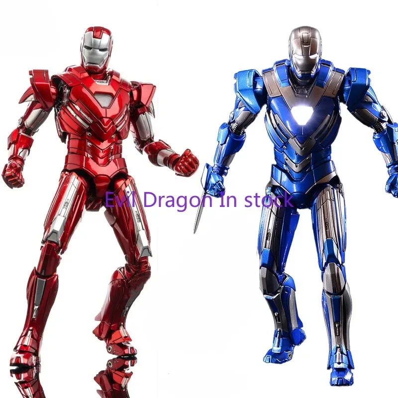 

In Stock Marvel Avengers 1/12 Alloy Iron Man Figure Cs Mk33 Mk30 Centurion Movable Luminous Soldier Model Collection Ornament