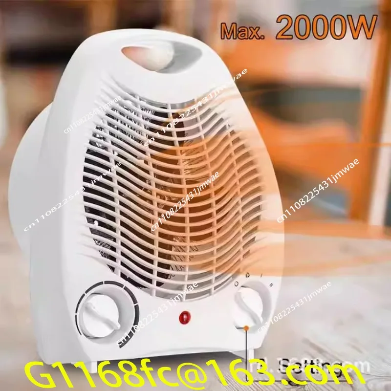 2000W High-power Heater Quick-heating Heater Waterproof Power Saving and Low Noise Office Household Smart Small Electric Heater