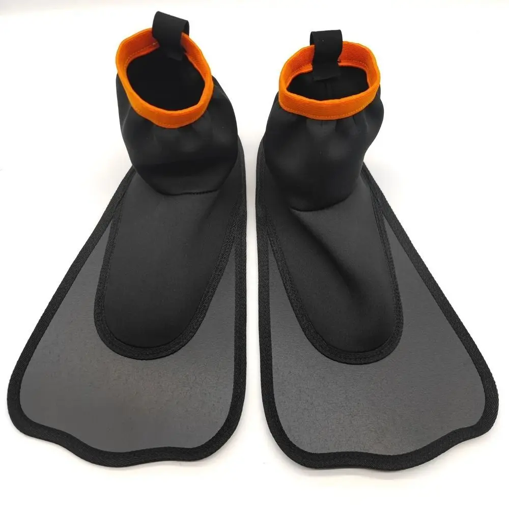 

Wrapped Feet Design Snorkel Split Swim Flippers Breathable Highly Stretchable Swimming Duck Webs Travel Size Non-slip