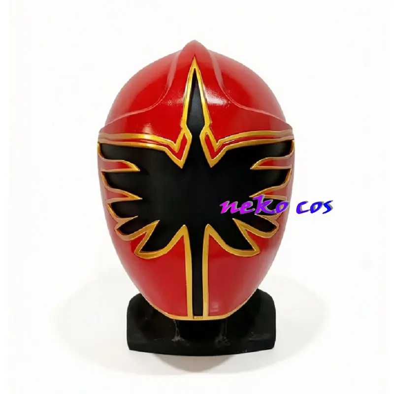 nekocos Mahou Sentai Magiranger MagiRed Helmet  Mask resin Cosplay costume Custom size view 2