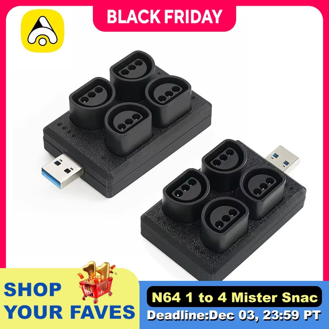 SNAC Adapter For Nintendo 64 Game Controller Conveter Adapter For MiSTer FPGA