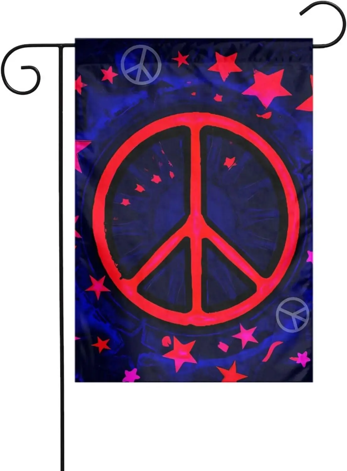 Peace Garden Flag 12 X 18 Inch Home Indoor & Outdoor Vertical Double-Sided Flags Yard House Farmhouse Sign For Home Garden D IIC