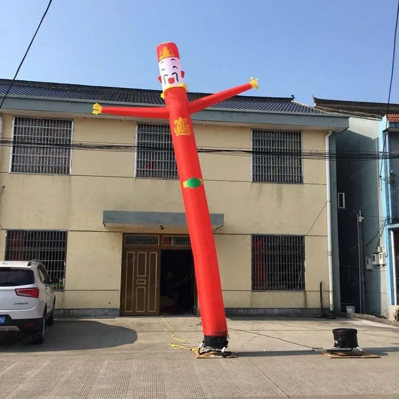 1. Inflatable Waving Character Model, God of Fortune & Clown Air Dancer, Advertising Mascot for Business Promotion