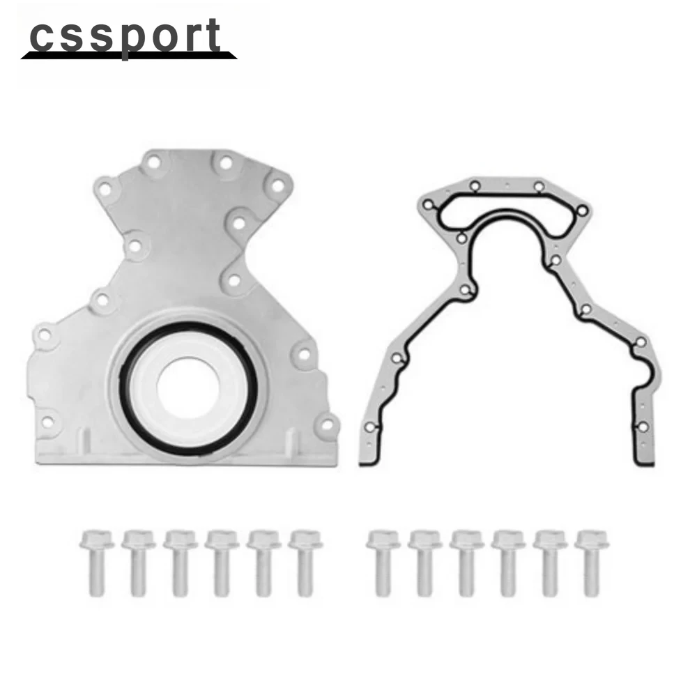 

Rear Main Seal Cover Kit Fit For Chevy GMC 4.8L 5.3L 6.0L 6.2L 12633579 12639250