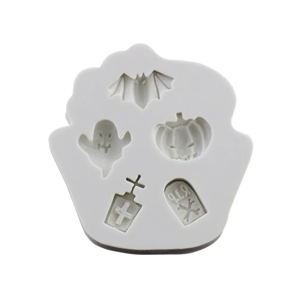 

Halloween Cake Mold 3D Silicone Molds for Baking Candy Soap Making DIY Tools Create Beautiful Sugar Crafts for Parties