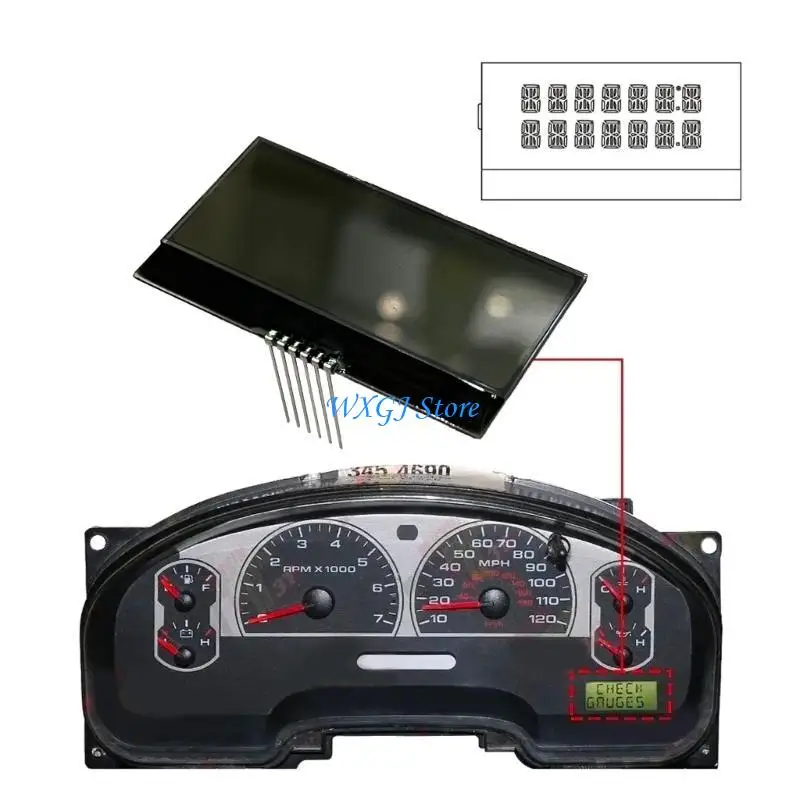 

37JE LCD Display for F150 2004-2008 Dashboard Screen Radio Navigation Display Scree