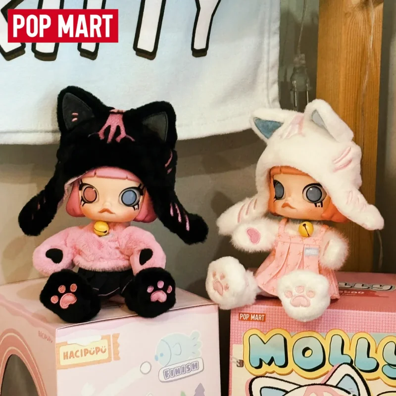 

POP MART In Stock Genuine Molly Peekaboo Series Bjd Blind Box Anime Figure Doll Desktop Ornament Collectible Gift For Adult Toy