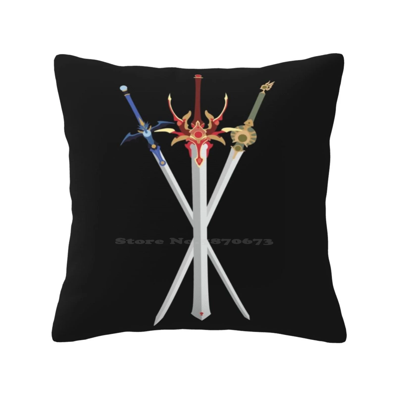 Rayearth Swords Bedroom Office Hug Pillowcase Magic Knight Rayearth Clamp Hikaru Fuu Umi