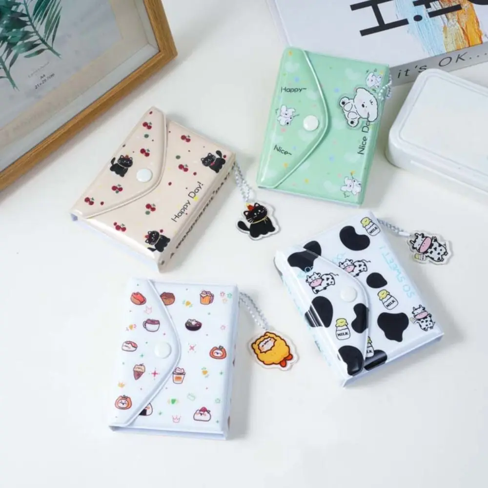 36Card Slots Envelope Photo Album Cartoon Animals Cute Picture Storage Holder Waterproof Large Capacity Business Card Book Girl