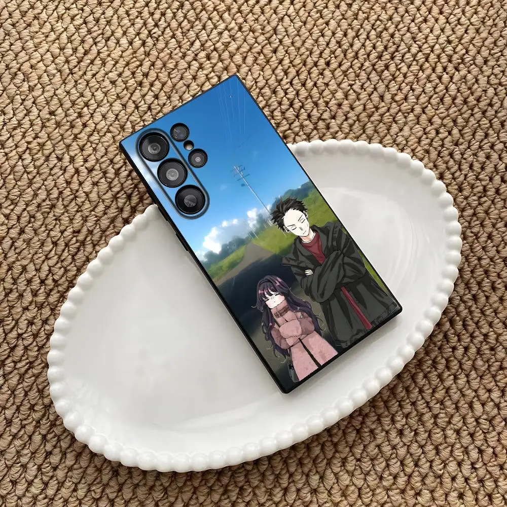 Coque de téléphone « La fleur parfumée s'épanouit avec dignité » pour Samsung Galaxy S26 S25 S24 S23 S22 S21 S20 Plus Ultra Note20, souple, noire