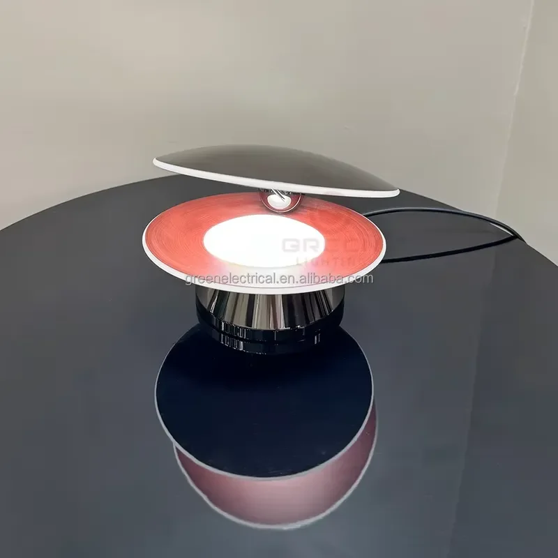 Two-tone Metal Touch Pendant AC Powered Folding Protective Eco-Friendly LED Modern Bedroom Use Memory/Timer Work Reading