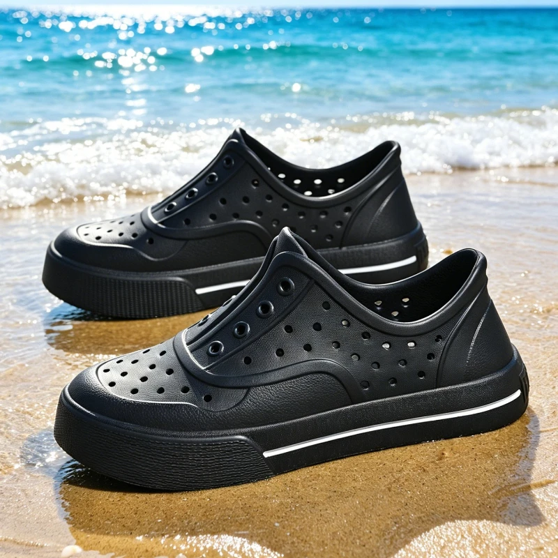 รองเท้าชายหาดคู่ พื้นรองเท้าหน - Men Shoes On Cloud บทวิจารณ์และราคา