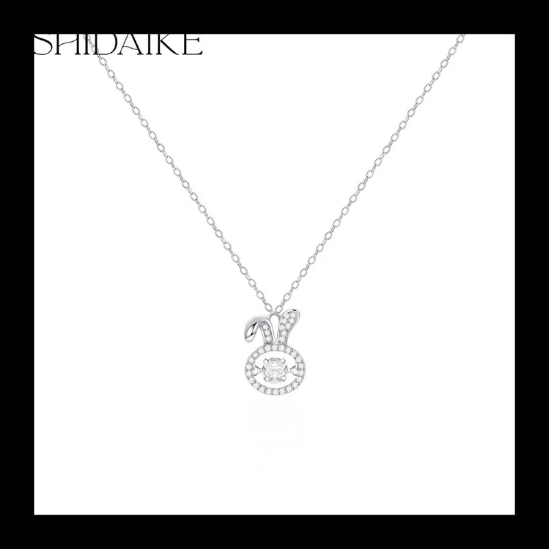 

Explosive Pearl Four-leaf Clover Necklace Cute Fashion Versatile Women 18K Light Luxury Literary and Artistic Style