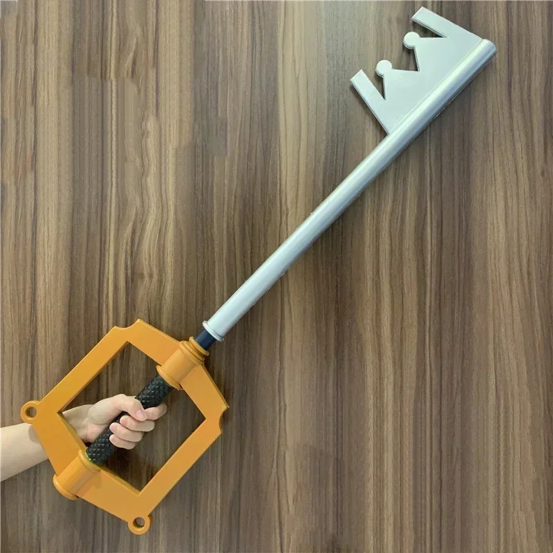 المملكة هارتس أنيمي الشكل لعبة سورا Keyblade بولي Riku تأثيري الدعائم سلاح نموذج السيف سكين كاتانا جمع الساموراي هدية لعبة