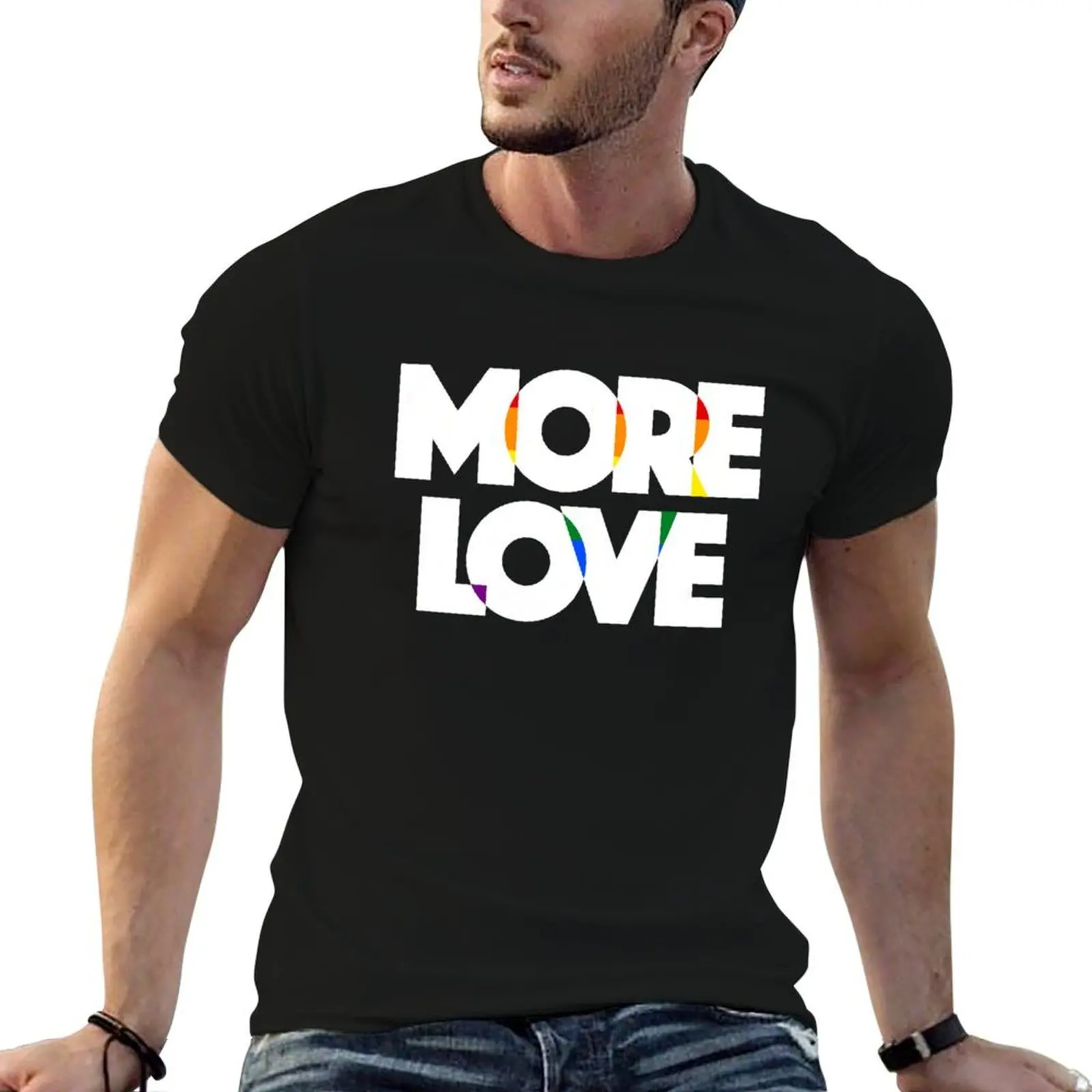 

Love More cotton shirt heavy man t essential t man shirt tshirt T-Shirt