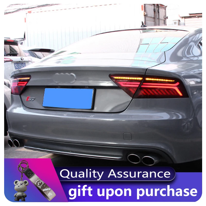 

Автомобильные фонари для Audi A7 2011-2018 задние фонари светодиодный указатель поворота динамический DRL сверхяркий задний фонарь заднего хода ремонт автоинструменты аксессуар