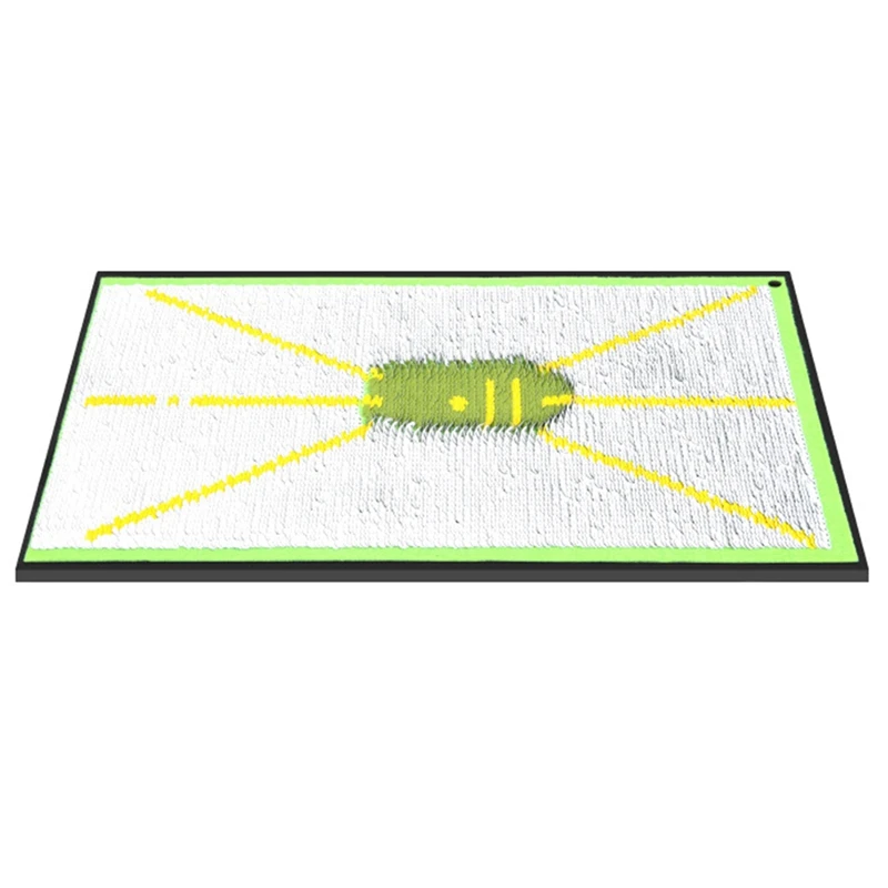 Golf Training Mat For Swing Detection Hitting Ball Trace Directional Mat Swing Path Swing Practice Mat