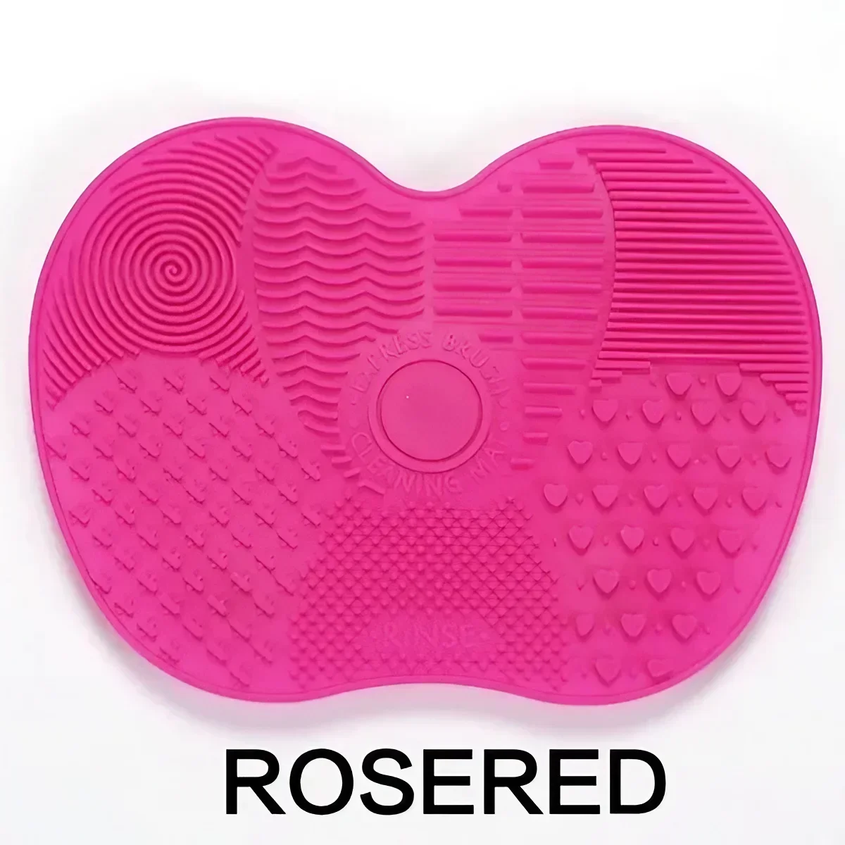Alfombrilla de limpieza de brochas de maquillaje de silicona, almohadilla de fregado, limpiador de brochas para base, herramienta de limpieza cosmética para extender la vida útil del cepillo