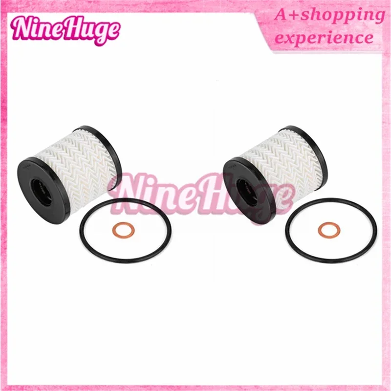 2Pcs 11427622446 11427557012 Oil Filter for Citroen Berlingo C-CROSSER Ford C-MAX Focus II Kuga Grand R57 Peugeot 5008 Volvo S80