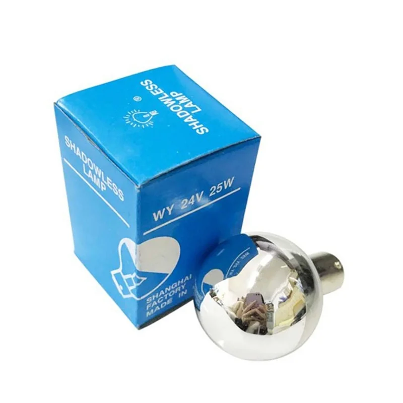 BA15D 15mm base BA15D 24V 25W Medical shadowless lamp bulb Insert button Surgical light bulbs wy 24v 25w BA15D 24V