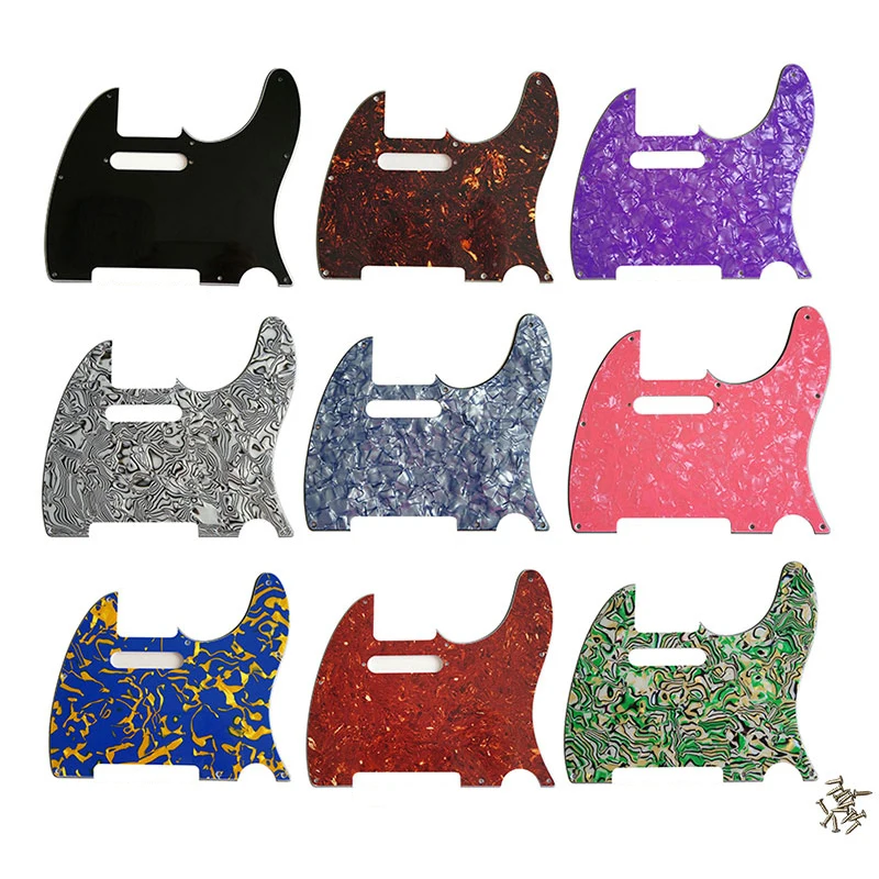 

XINYUE 1PC TL Pickguard Electric Guitar Scratch Plate 8 Holes for US/Mexico TL Guitar Accessories