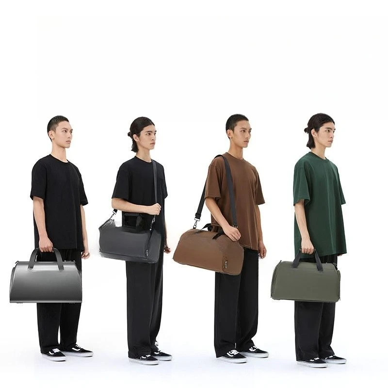 Smart sports bag, sterilization, deodorization, dry and wet separation, portable shoulder cross bag, fitness ball bag, travel